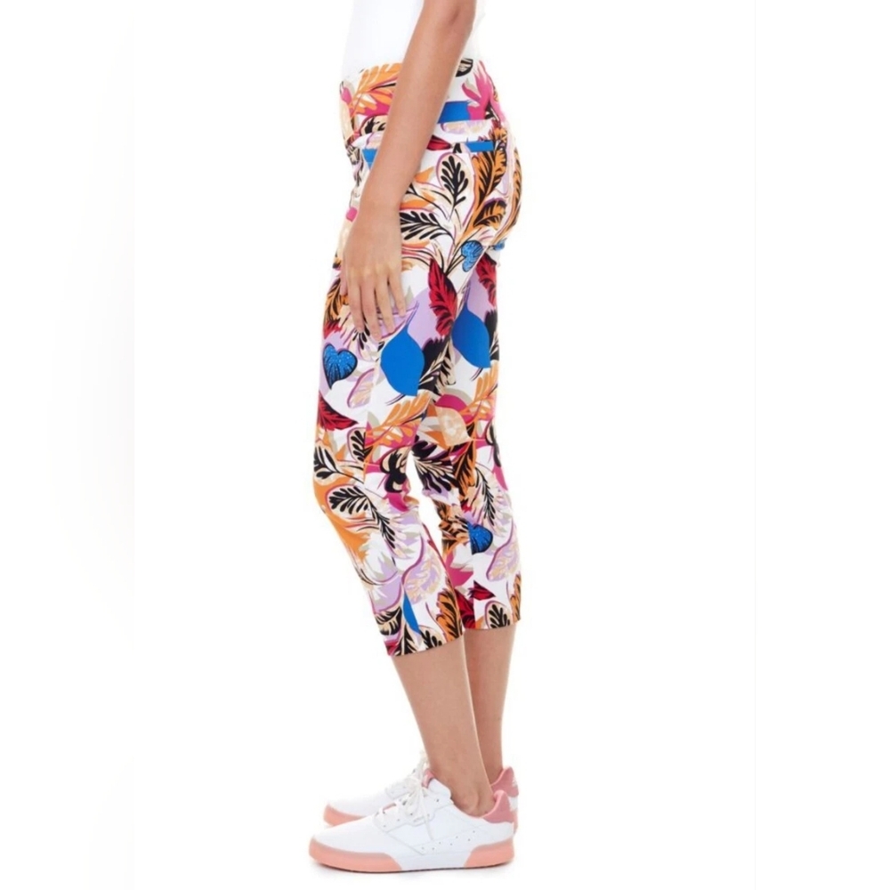 Swing Control Golf Floral Print Capri Pants